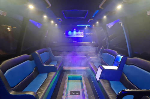 Party bus hire London